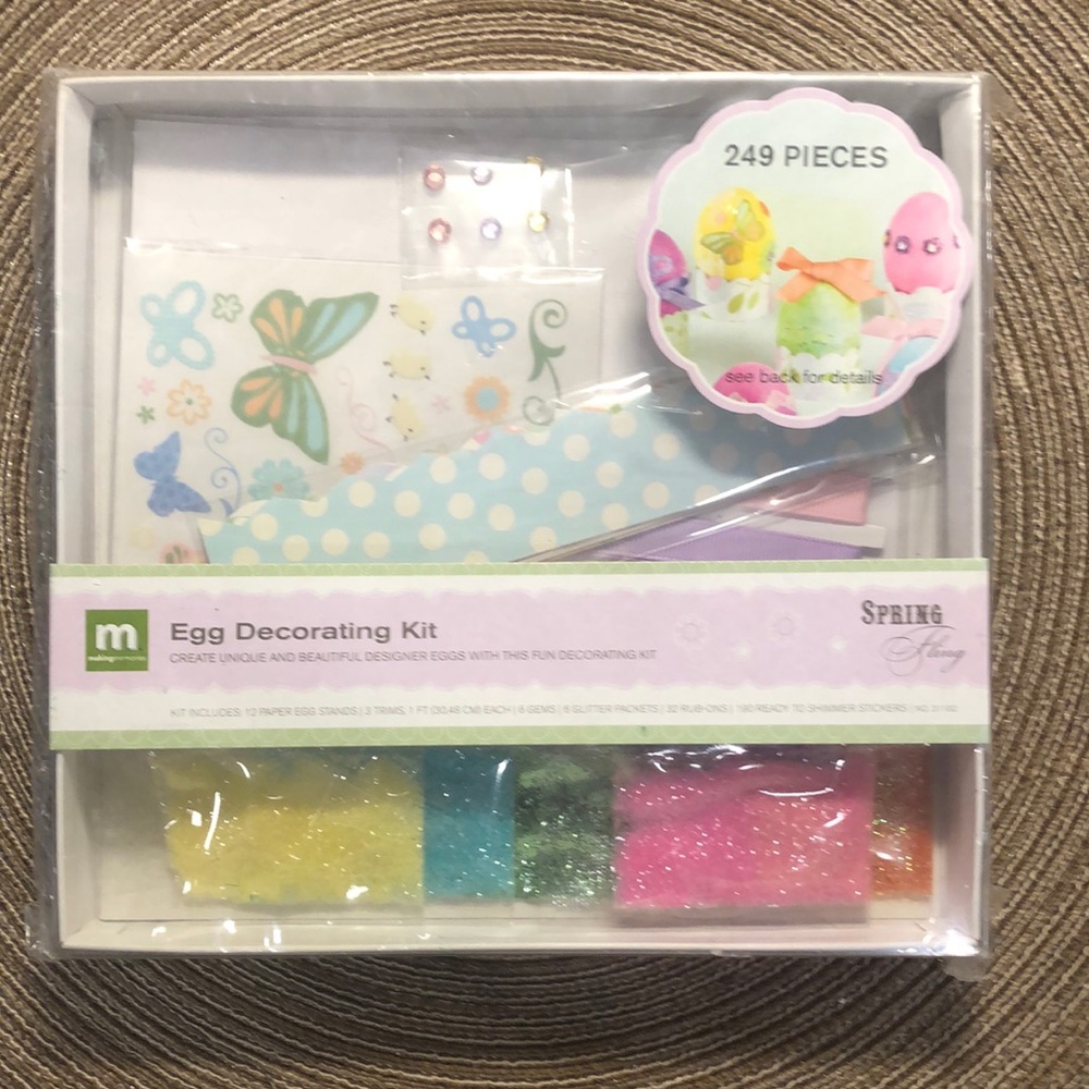 Easter Egg Decorating Kit Spring Fling